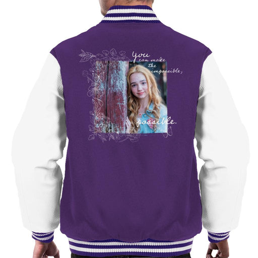 Holly-Hobbie-You-Can-Make-The-Impossible-Possible-White-Text-Mens-Varsity-Jacket
