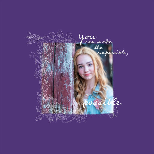 Holly-Hobbie-You-Can-Make-The-Impossible-Possible-White-Text-Coaster