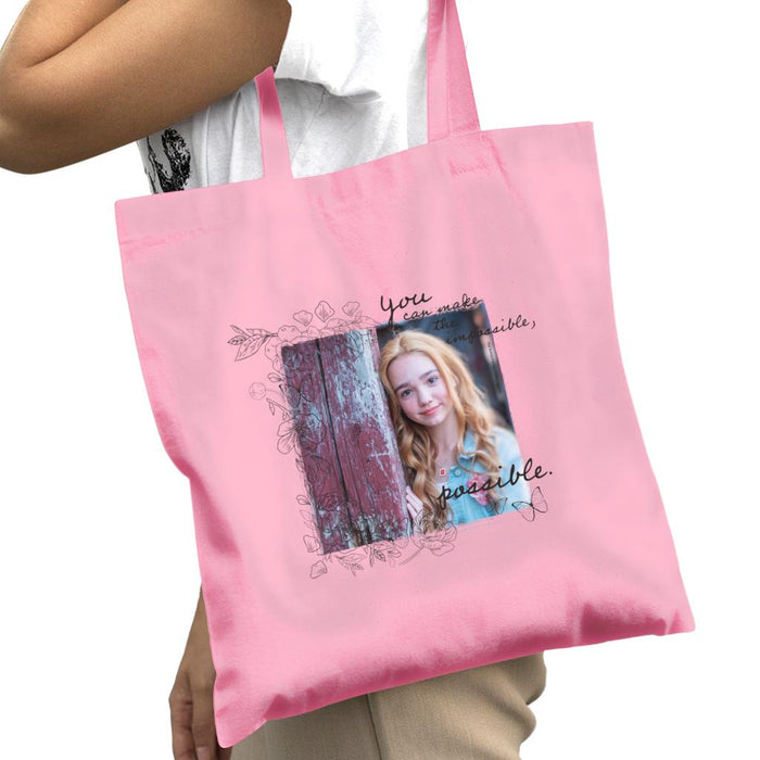 Holly-Hobbie-You-Can-Make-The-Impossible-Possible-Dark-Text-Totebag