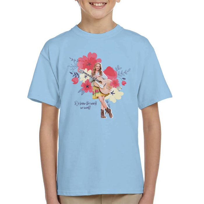 Holly-Hobbie-We-Know-The-World-We-Want-Kids-T-Shirt