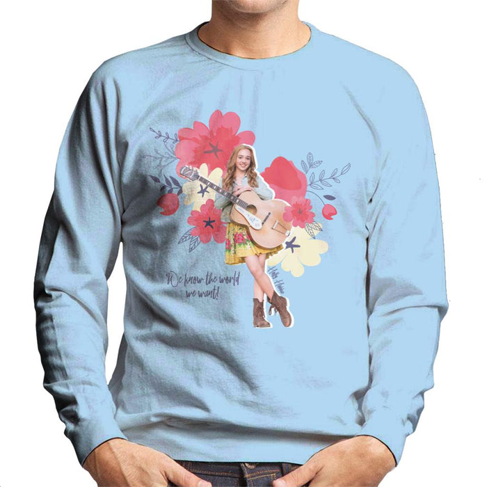 Holly-Hobbie-We-Know-The-World-We-Want-Mens-Sweatshirt