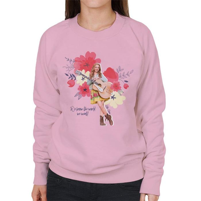 Holly-Hobbie-We-Know-The-World-We-Want-Womens-Sweatshirt