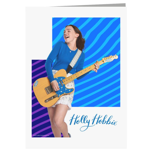 Holly-Hobbie-Playing-Guitar-Greeting-Card