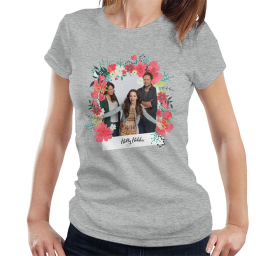 Holly-Hobbie-With-Robert-And-Katherine-Womens-T-Shirt