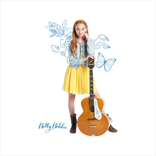 Holly-Hobbie-Blue-Butterfly-Silhouette-Mens-Hooded-Sweatshirt